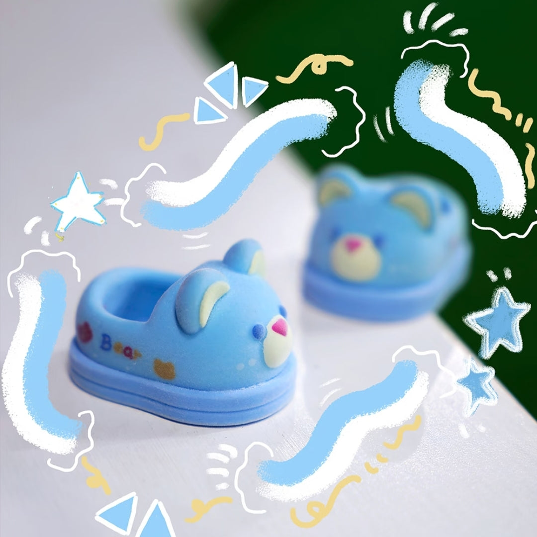 Baby Three 400% Baby Shoes Series toy surprise box Dolls