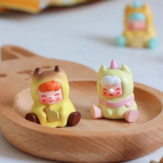 XXFU Forest Dessert Diary Minibean Series PVC toy surprise box Dolls