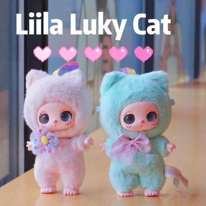 Liila Lucky Cat Plush Series toy surprise box Dolls