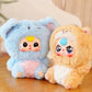 Baby Three Zodiac Series Plush toy surprise box Dolls