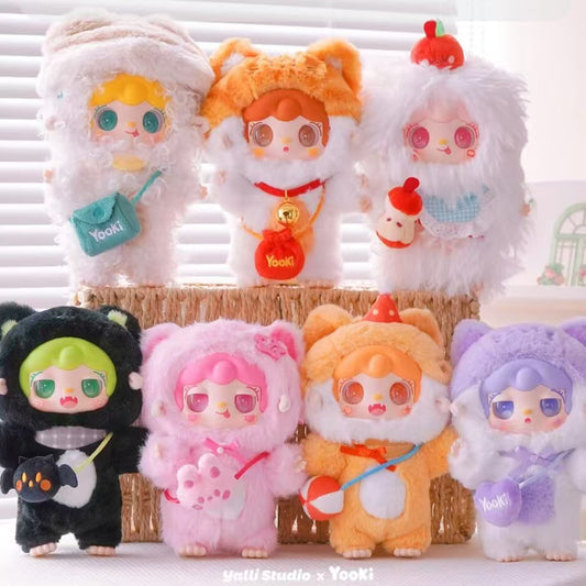 Yooki Wlecome to Meow Meow Kindergarten Plush Series toy surprise box Dolls