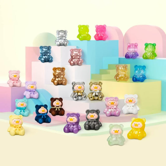 【3 pcs】Lulu Pig Teddy Minibean Series toy surprise box Dolls