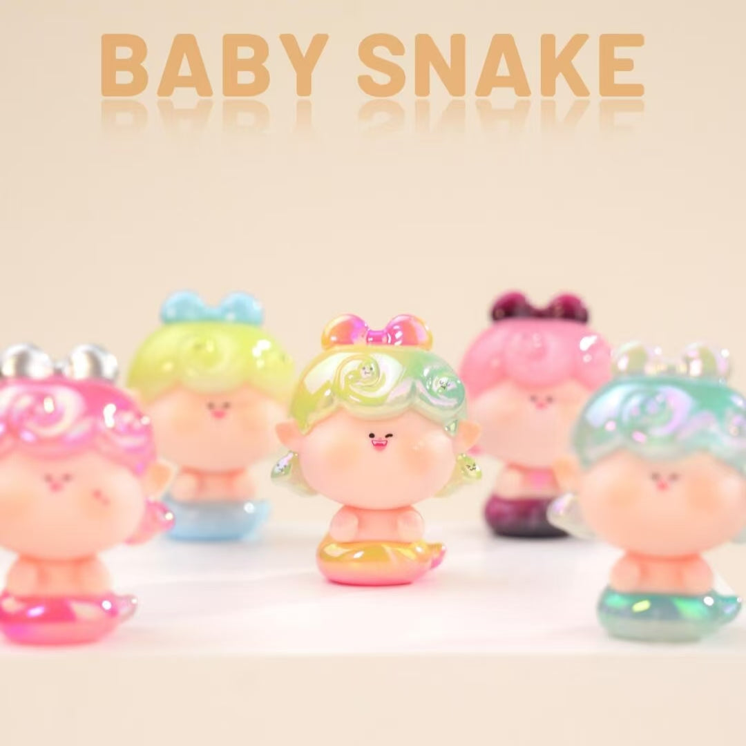 Amlls Baby Snake Minibean Series toy surprise box Dolls