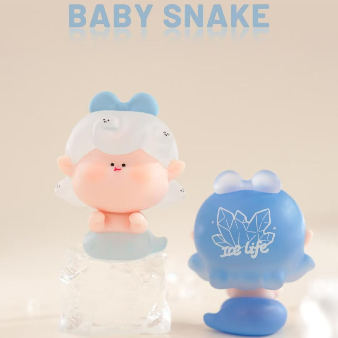 Amlls Baby Snake Minibean Series toy surprise box Dolls