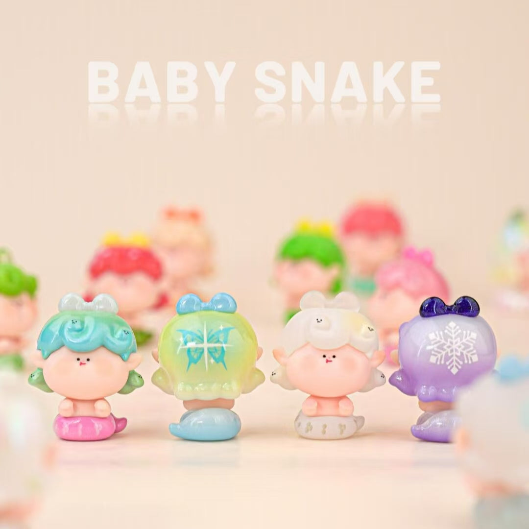 Amlls Baby Snake Minibean Series toy surprise box Dolls