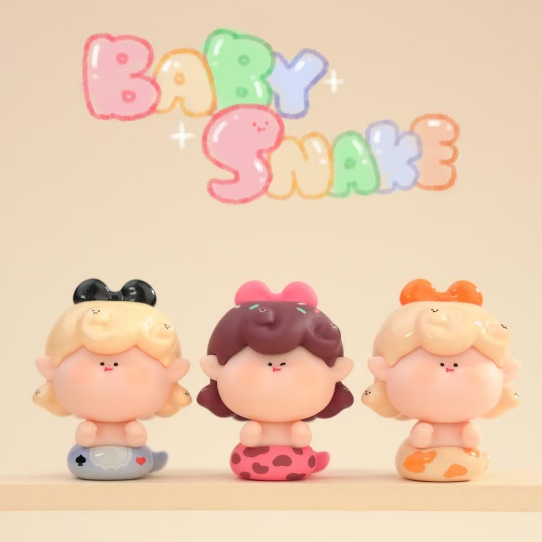 Amlls Baby Snake Minibean Series toy surprise box Dolls