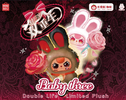 【pre-order】Baby Three Another Me Twin In The World Bunny 400% Limited Plush Dolls
