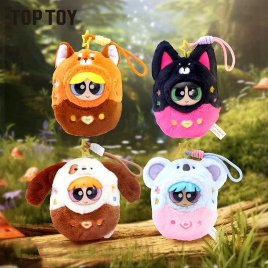 The Powerpuff Girls Game Device Plush Series toy surprise box Dolls