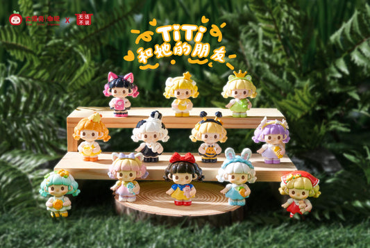 【4 pcs】TiTi And Her Friends Minibean Series toy surprise box Dolls