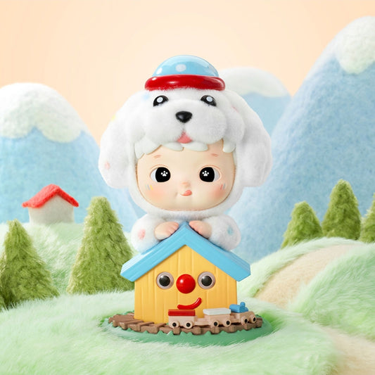 POP MART Cotton Candy Puppy Hanging Card Dolls
