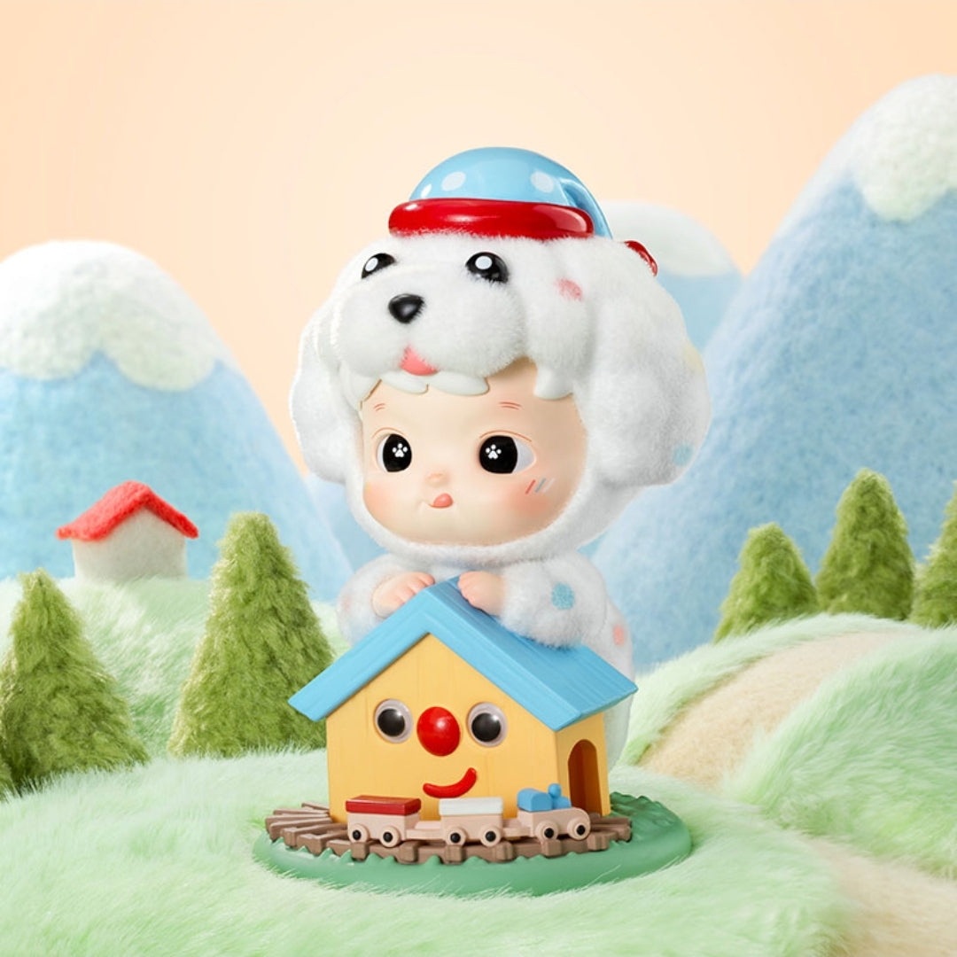 POP MART Cotton Candy Puppy Hanging Card Dolls
