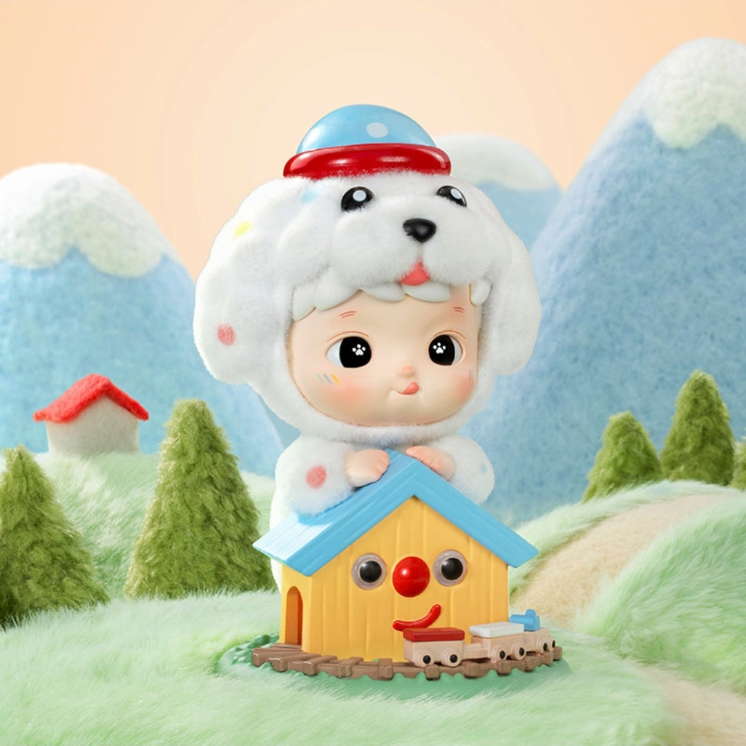 POP MART Cotton Candy Puppy Hanging Card Dolls