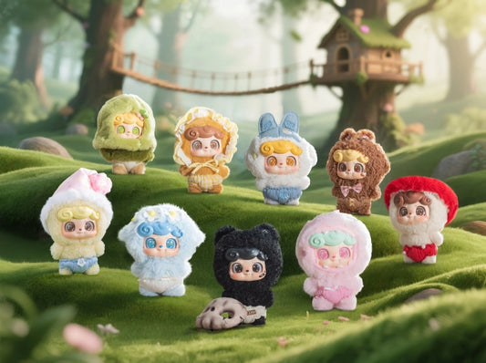 Qkid Fairy Tales Plush Series toy surprise box Dolls