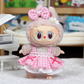 Labubu Macaron Doll Cloth