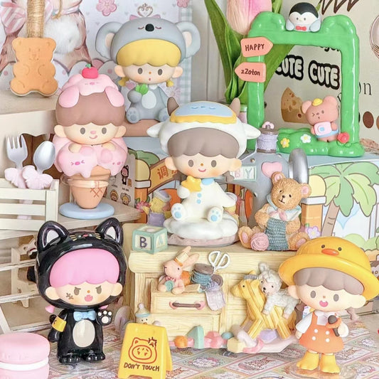 zZoton Naughty Animal City Series toy surprise box Dolls