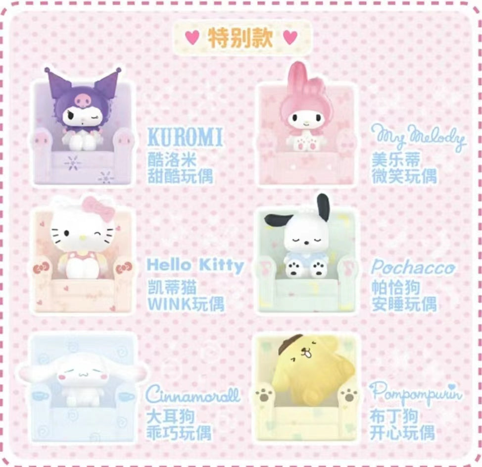 Sanrio Sitting Dolls Series toy surprise box Dolls