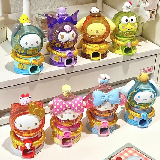 Sanrio Wonderful Dharma Gacha machine Series toy surprise box Dolls